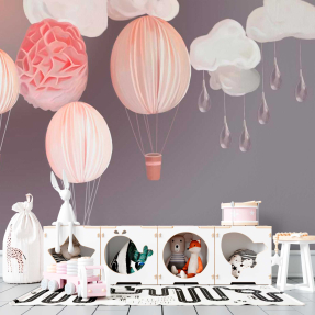 Нежные воздушные шарики