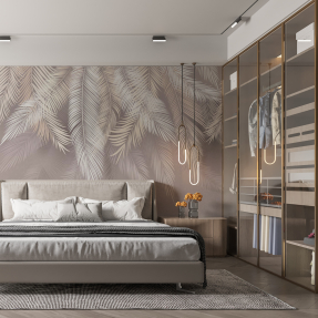 Розовые перья