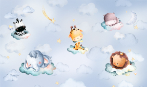 Зверята на облаках