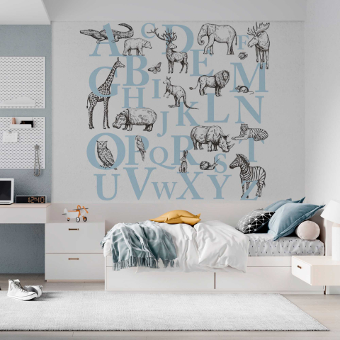 Голубой алфавит