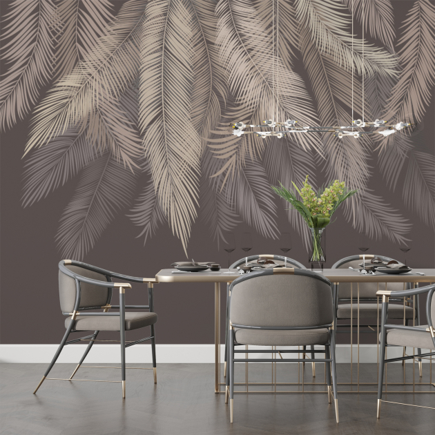 Коричневые листья