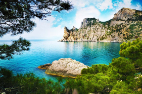 Морской залив