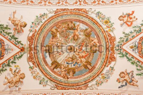 Фреска на потолке