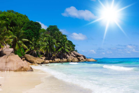 Солнце над океаном