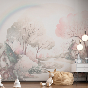 Сказочные домики в лесу