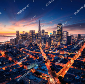 Вечерний Сан Франциско