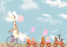 Веселый велосипед