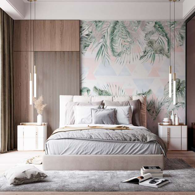 Тропические листья