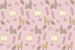 Животные в цветах