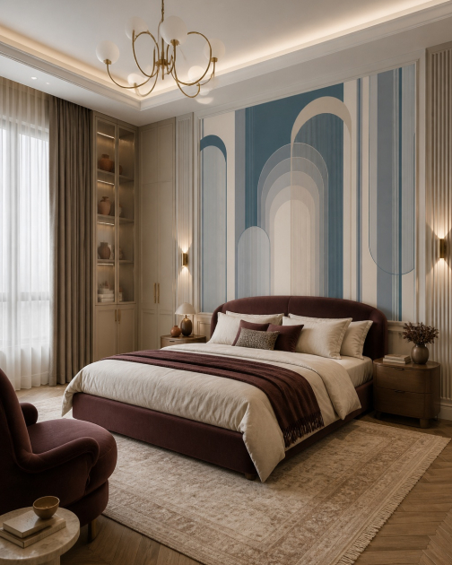 Арки в синих тонах