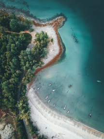 Красивое побережье