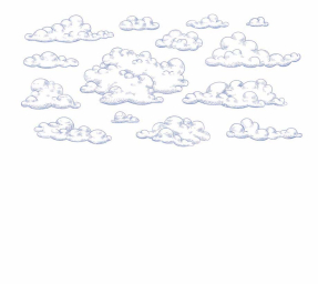 Рисованные облака