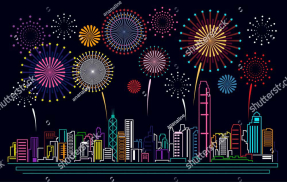 Ночной Гонконг