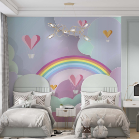 Радужные сердца