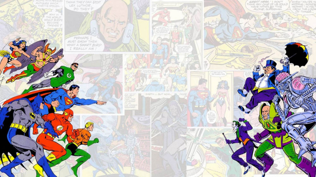 Комиксы с супергероями