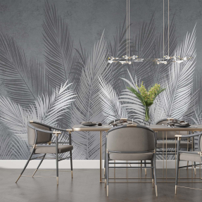 Серые листья