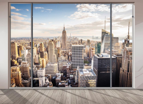 Вид на город