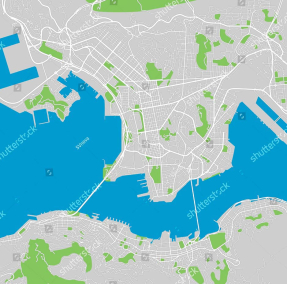 Карта Гонконга