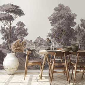 Бежевые деревья