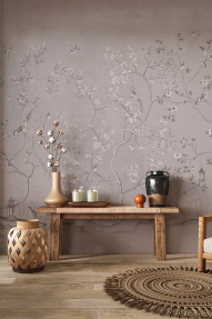 Шинуазри в спокойных тонах