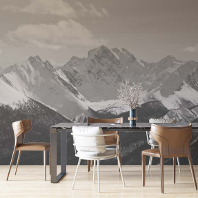 Заснеженные горы