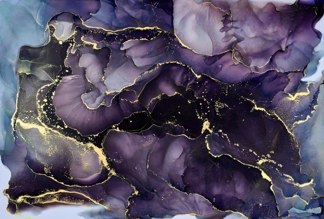 Фиолетовая абстракция