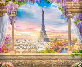 Картины Вид на Париж