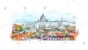 Иллюстрация Рима