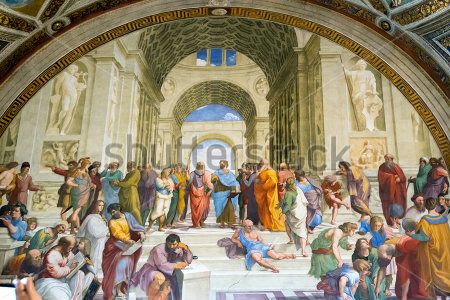Фреска в музее Ватикана