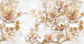 Золотые цветы