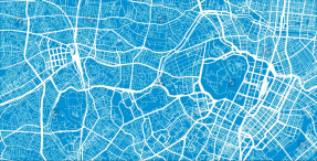 Карта Токио