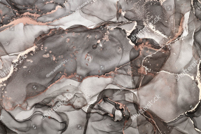 Акварельные флюиды с золотом