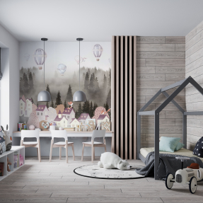 Домики в лесу