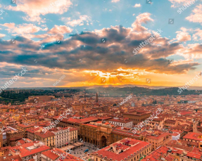 Закат во Флоренции
