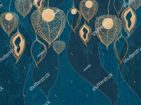 Линии в форме цветов