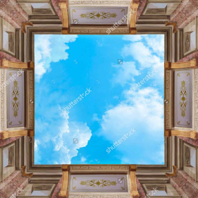 Фреска классическая пейзаж