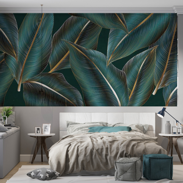 Тропические листья