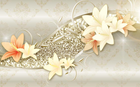 Желтые лилии