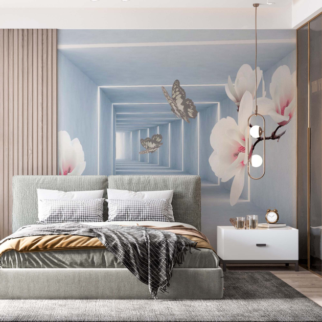 Тоннель с магнолиями