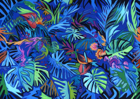 Тропические листья