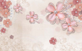 Цветы и драгоценности