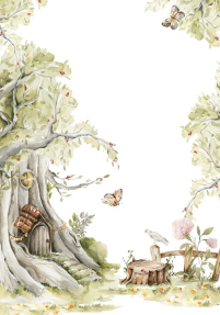 Сказочный домик в дереве