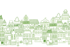 Зеленые домики