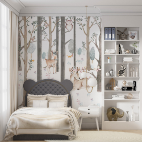 Олени в лесу