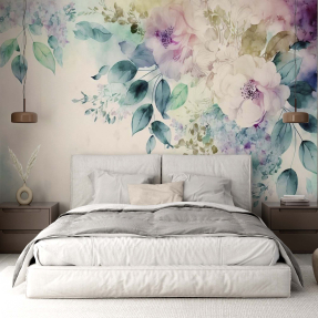 Намальовані квіти