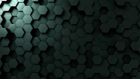 Объемные шестиугольники