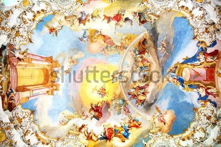 Розпис на стелі