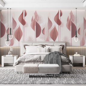 Бордовые листья