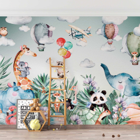 Акварельные зверята