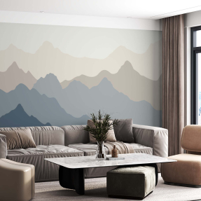 Акварельные горы